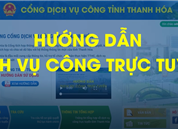 Hướng dẫn dịch vu công trực tuyến