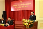 Bộ Xây dựng tổ chức họp báo và gặp mặt báo chí nhân dịp Xuân Giáp Thìn 2024
