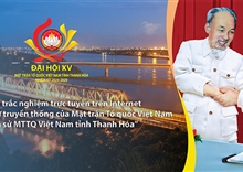 Cuộc thi tìm hiểu lịch sử và tuyền thống của MTTQ Việt Nam và lịch sử MTTQ tỉnh Thanh Hóa